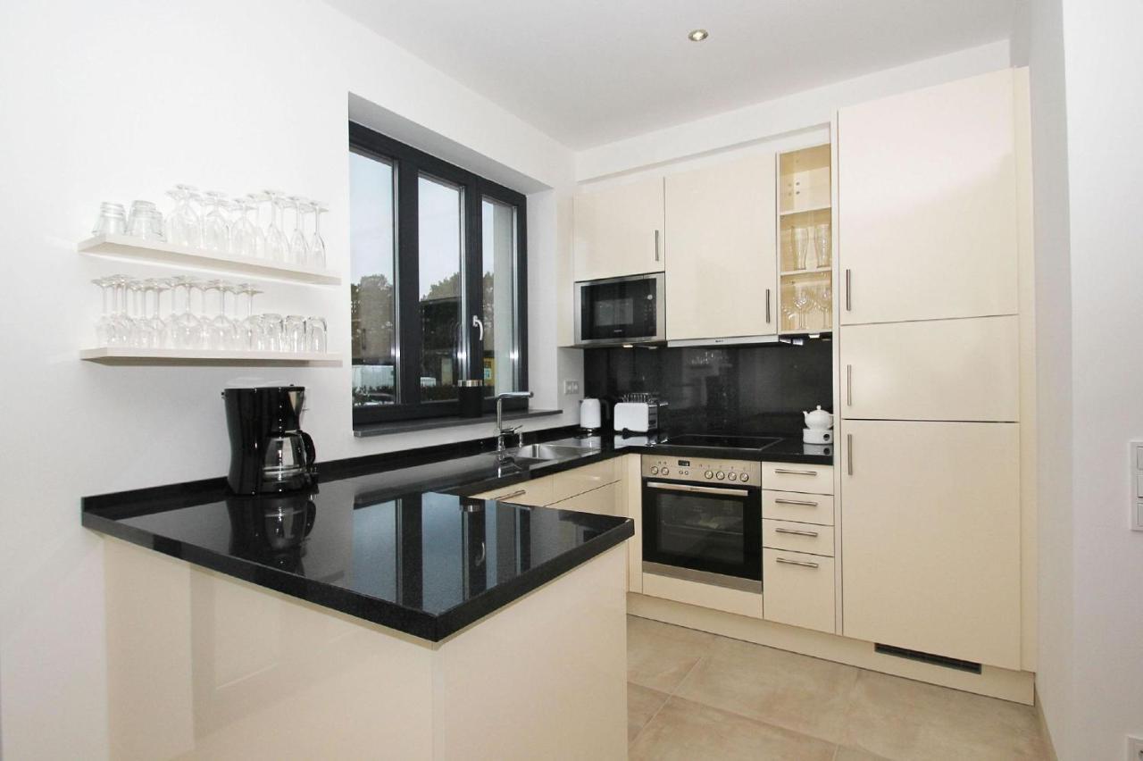 App Prora Solitaire Fewo 8 Balkon, Strand, Wellness Binz Esterno foto